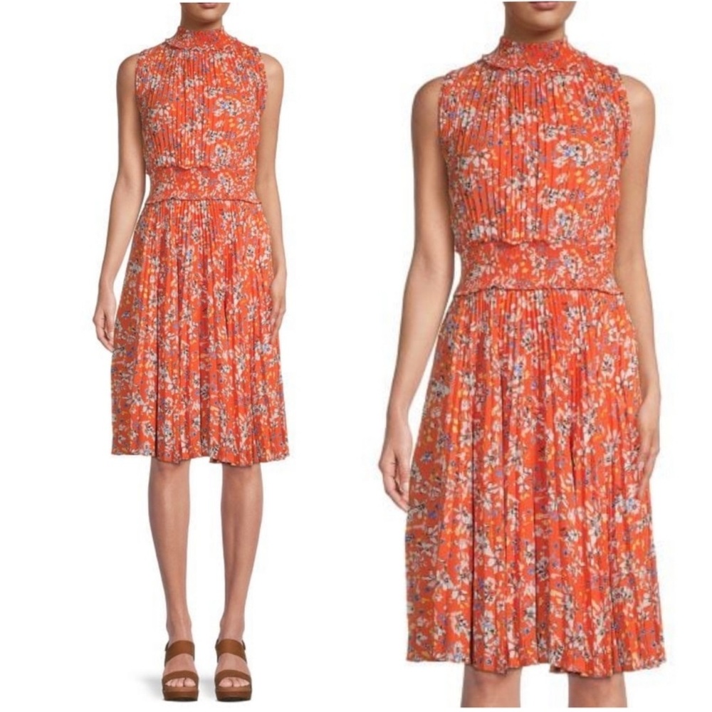 🍑 Nanette Lepore fit & flare midi dress 14